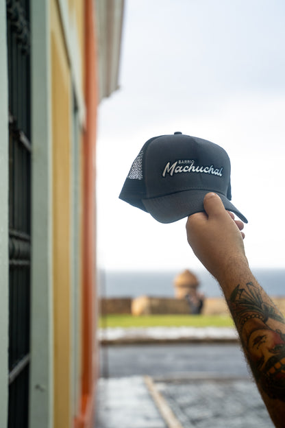 Barrio Machuchal Logo - Graphite/Black Trucker Cap