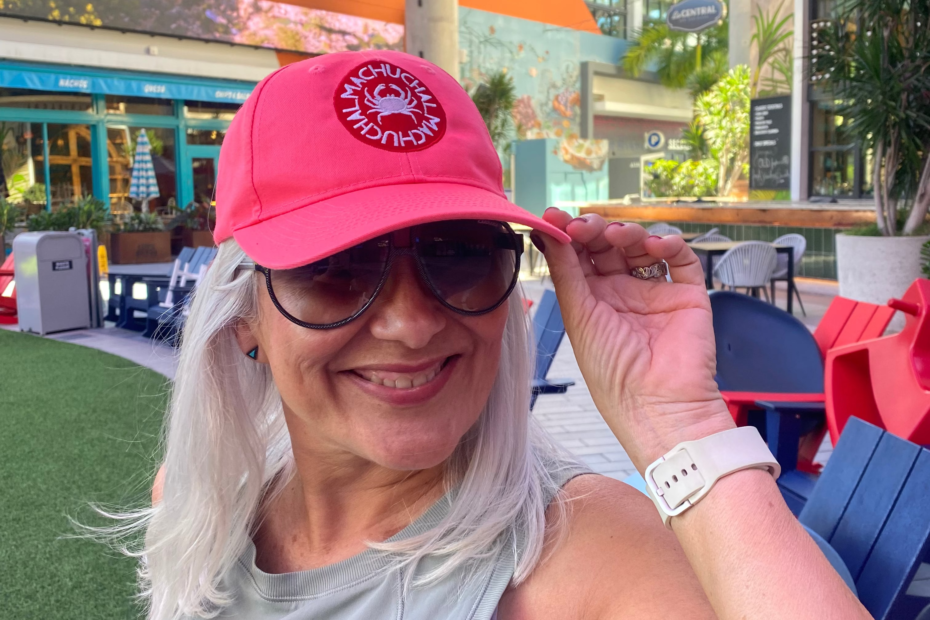 Stamp Pink Cap